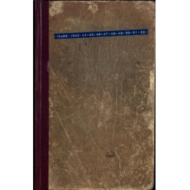 Members Register 1943-1952