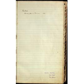 Members Register 1943-1952