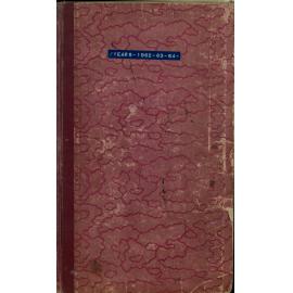 BIC Season Swim Records 1962-1964