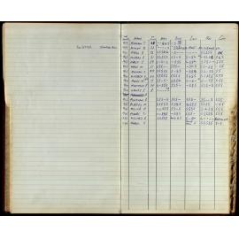BIC Season Swim Records 1965-1967