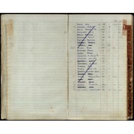 BIC Season Swim Records 1971-1973