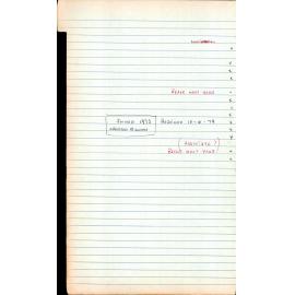 BIC Season Swim Records 1979-1981