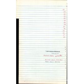 BIC Season Swim Records 1979-1981