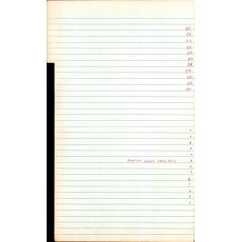 BIC Season Swim Records 1979-1981