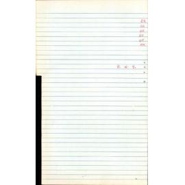 BIC Season Swim Records 1979-1981