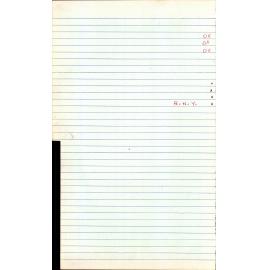 BIC Season Swim Records 1979-1981